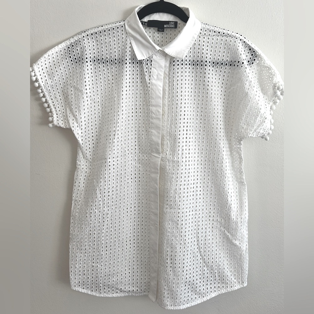 Love Moschino White Blouse